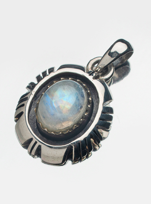 Moonstone & Sterling pendant