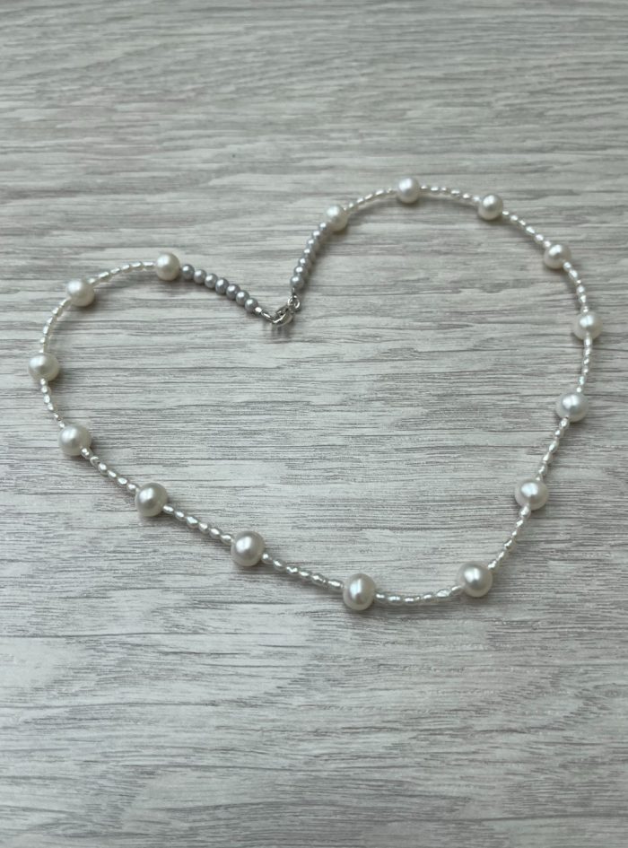 White FWP Necklace