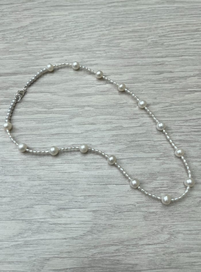White FWP Necklace