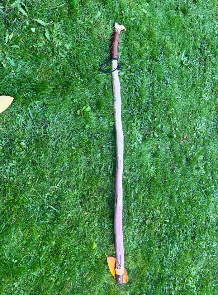 Bronze Boot Walking Stick